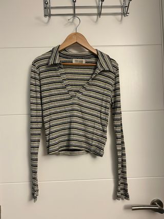 Camiseta The Are Rayas Manga Larga Talla S