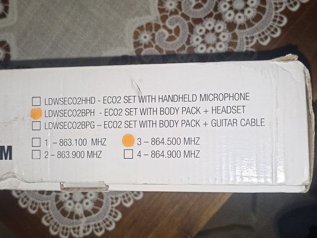 HOY, Sistema Inalámbrico LD Systems WSECO2 Headset