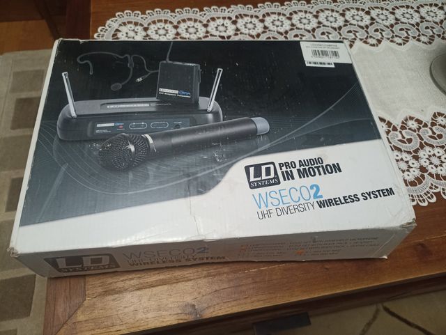 HOY, Sistema Inalámbrico LD Systems WSECO2 Headset