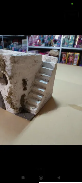 Casa Belén Navidad con luce