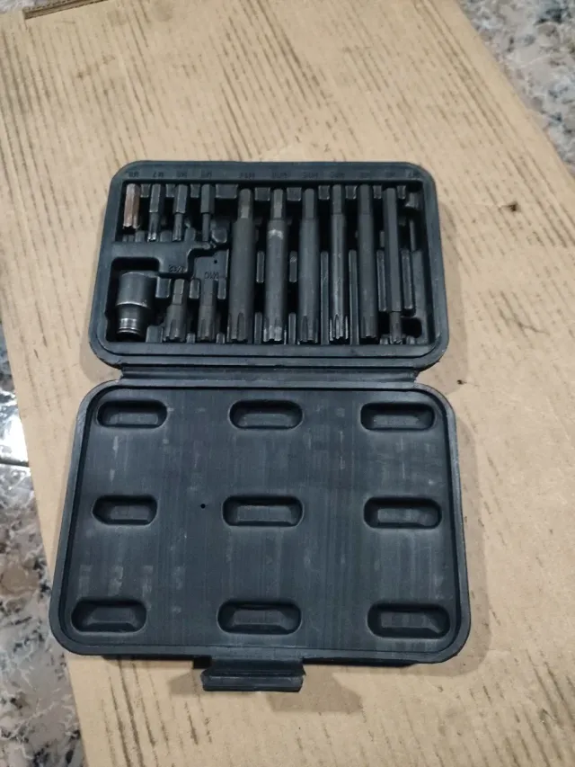 Juego puntas Torx 6 puntas interior