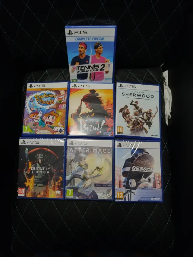 Pack 7 Videojuego Ps5