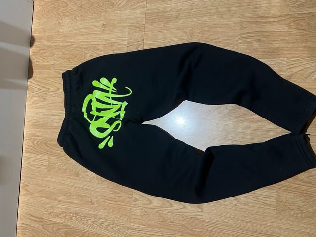 chandal Syna Negro y Verde talla S