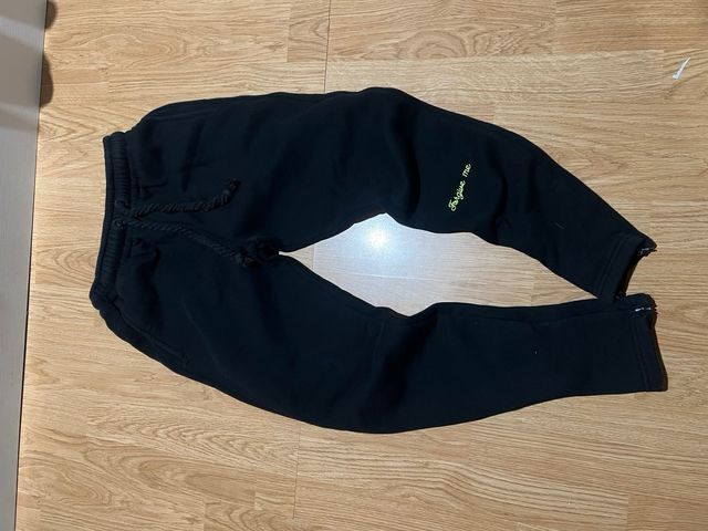 chandal Syna Negro y Verde talla S