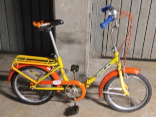 Bici pieghevole Graziella 14 per bambini