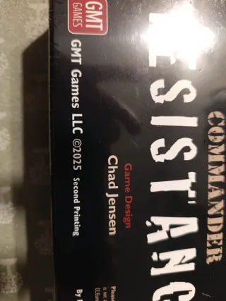 Combat Commander Resistance GMT Games