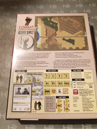 Combat Commander Resistance GMT Games