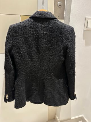 Chaqueta Zara Mujer Negra