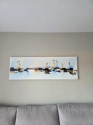 Cuadro salón 150x50cm