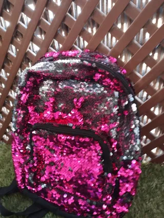 Mochila lentejuelas reversible