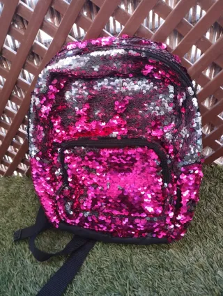 Mochila lentejuelas reversible