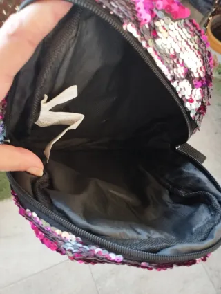 Mochila lentejuelas reversible