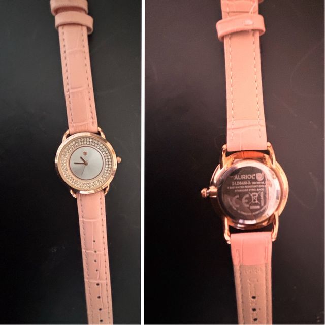 Reloj Auriol Dorado y Rosa