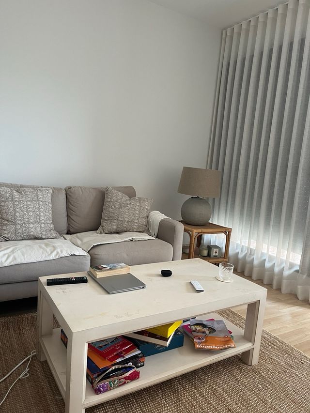 Mueble TV y Mesa Centro Madera