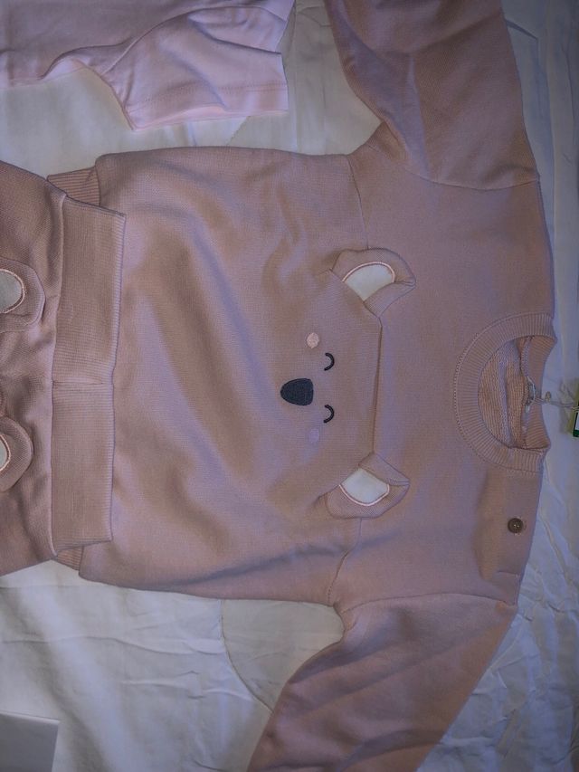 Conjunto bebé United Colors of Benetton rosa