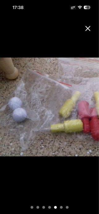 Futbolín de madera para mesa de la marca trotamund