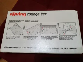 Set Penne Rotring College Rapidograph