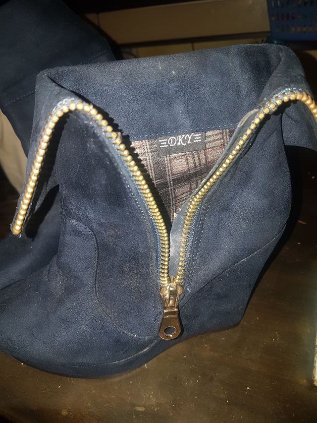 Botines azules Talla 37