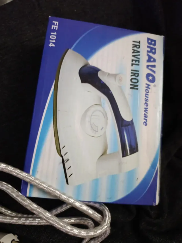 Plancha de vapor viaje nueva