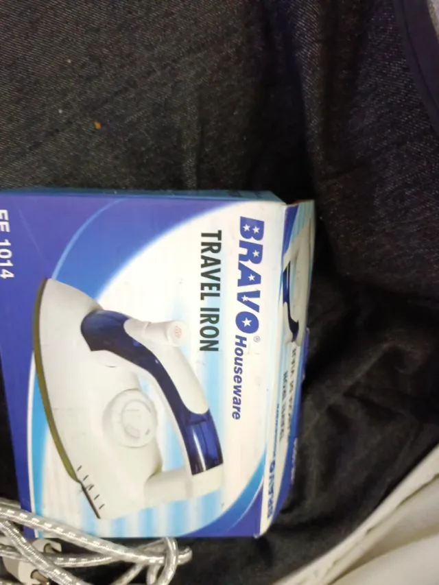 Plancha de vapor viaje nueva