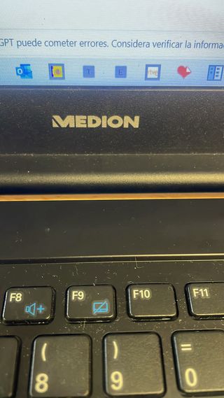 Portátil Medion Plata