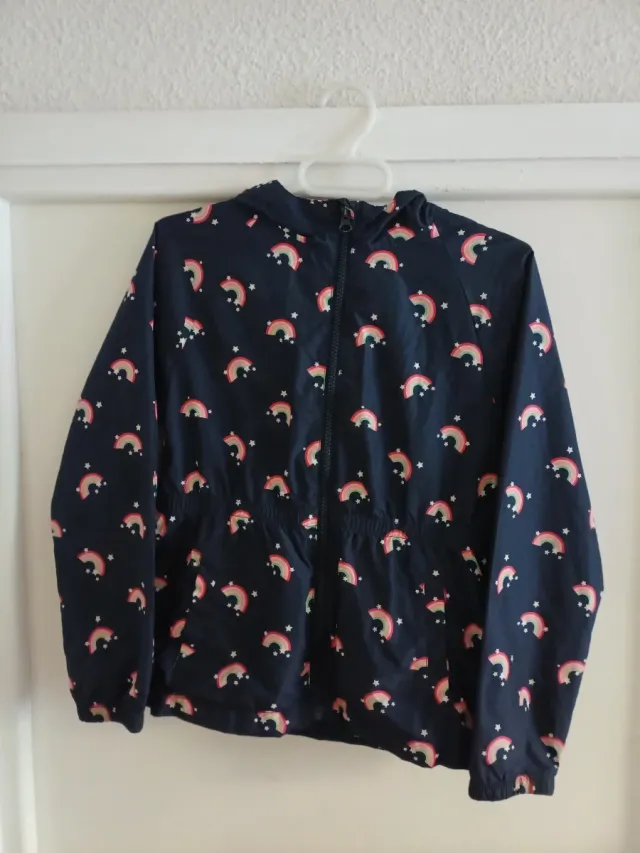 Chuvasquero impermeable niña GAP arcoíris