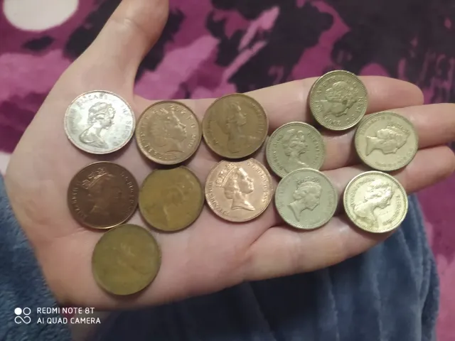 Lote monedas Isabel II varias fechas