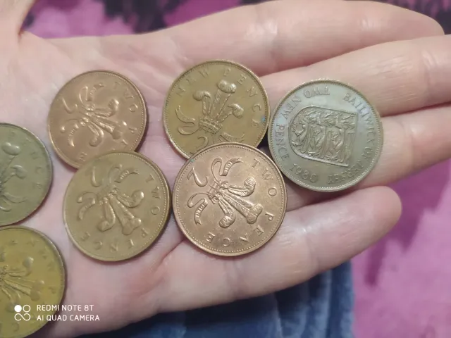 Lote monedas Isabel II varias fechas