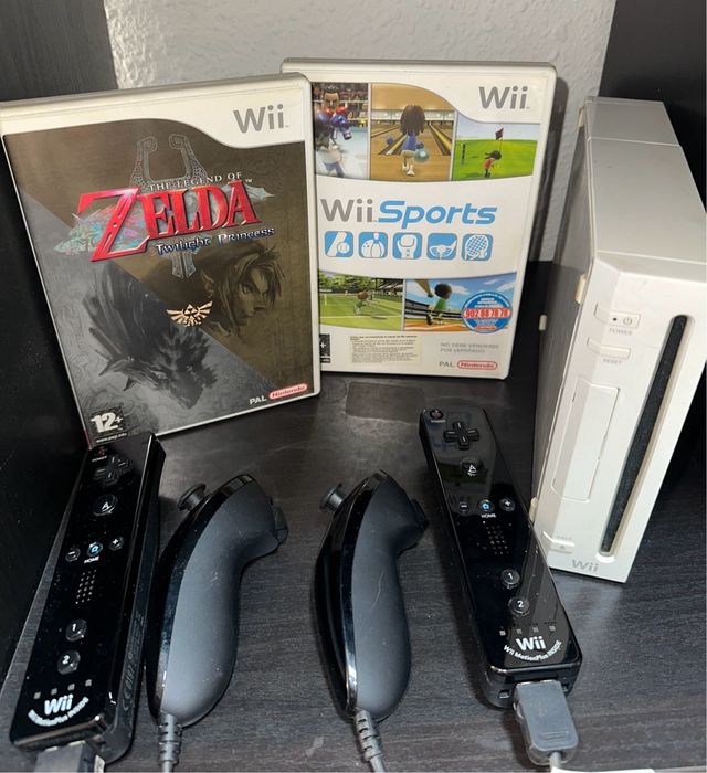 Nintendo Wii - Consola + Mandos + Juegos