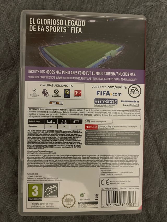 Nintendo Switch FIFA 21 Legacy Edition