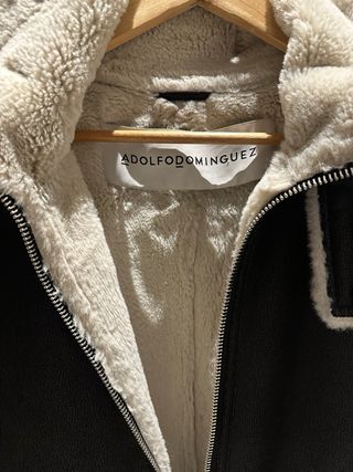 Chaqueta Adolfo Dominguez Negra Mujer