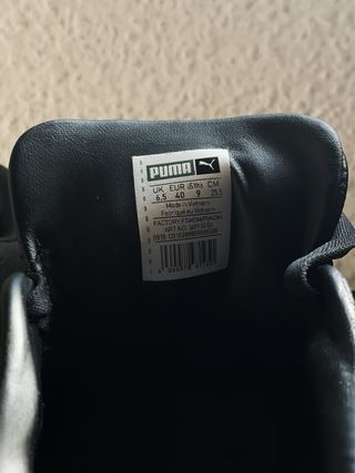 Puma Cali Bold (Negro/Oro metálico)