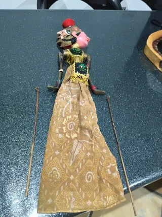 Marioneta Tailandesa Antigua de Madera