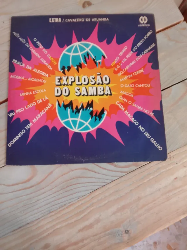 Vinile Samba Brasiliano Explosão do Samba