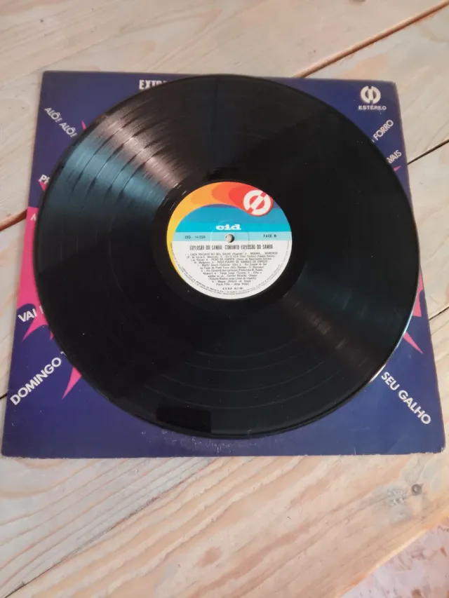 Vinile Samba Brasiliano Explosão do Samba