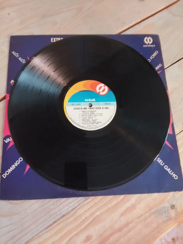 Vinile Samba Brasiliano Explosão do Samba