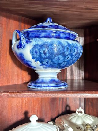 varie Zuppiera/Teiera in Porcellana con Coperchio