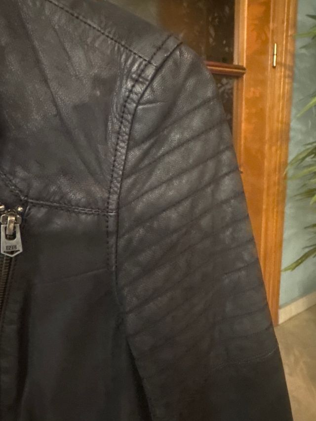 Chaqueta motera Pepe Jeans negra