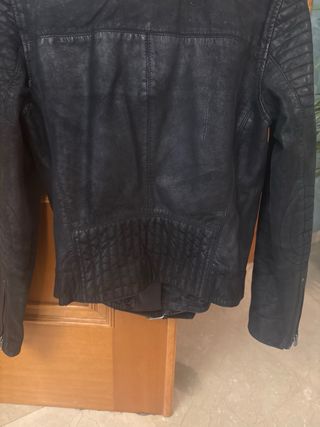 Chaqueta motera Pepe Jeans negra