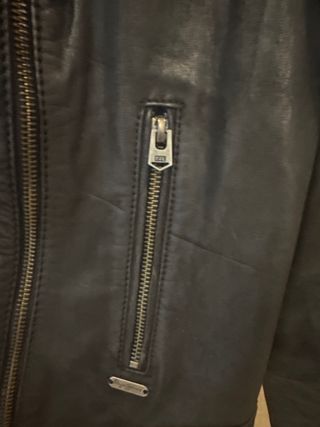 Chaqueta motera Pepe Jeans negra