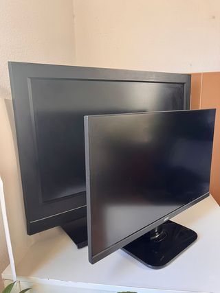 Monitor Acer y TV LG 32 Negro