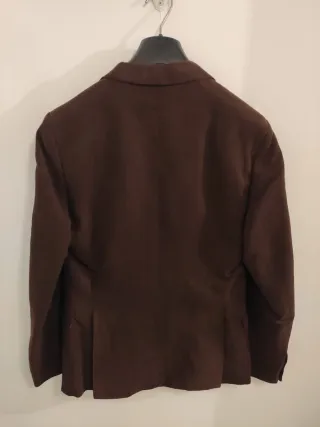 Americana Zara Man ante marrón