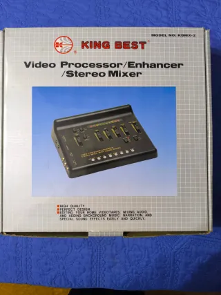KING BEST Procesador Video/Mejorador Estéreo