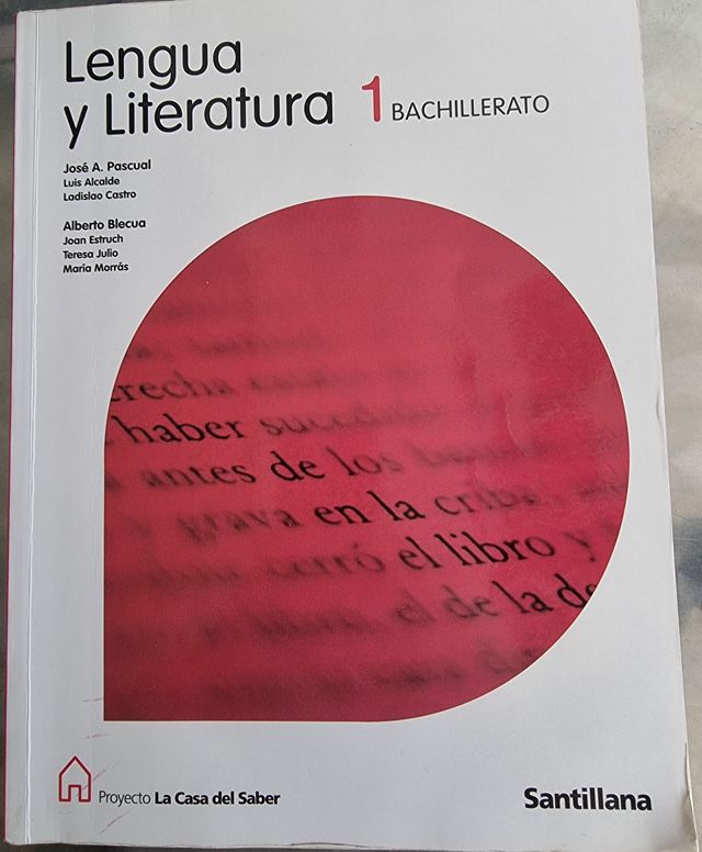 LENGUA Y LITERATURA 1 BACHILLERATO LA CASA DEL ...