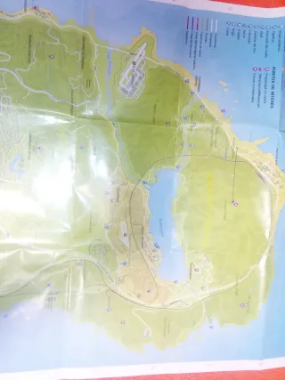 Mapa Los Santos y Condado Blaine