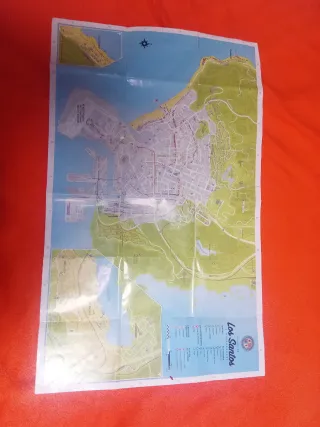 Mapa Los Santos y Condado Blaine
