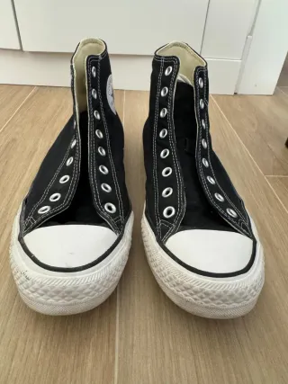 Zapatillas Converse Hombre Negras y Blancas