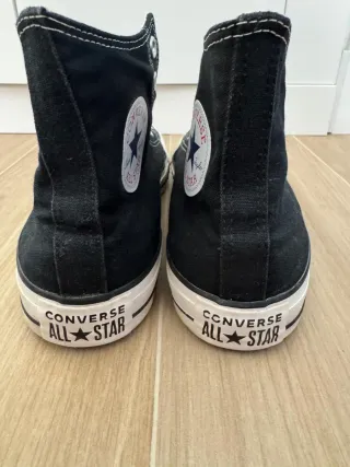 Zapatillas Converse Hombre Negras y Blancas