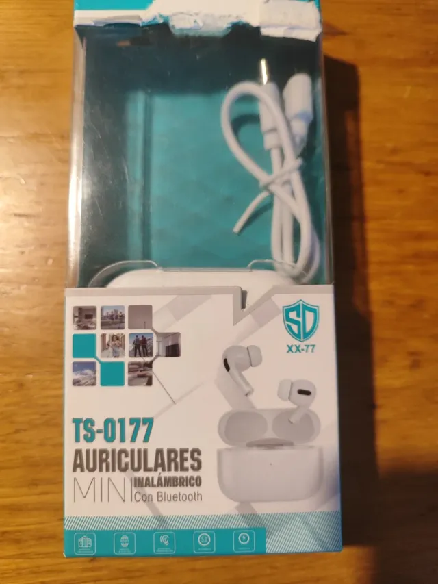 Auriculares Bluetooth 5.3 Blancos