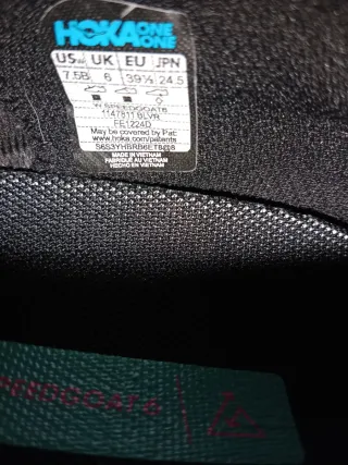 Zapatillas Trail Hoka Speedgoat 6 Vibram Talla 39